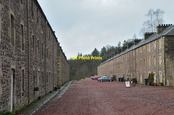 Photo 6"x4" The Rows, New Lanark Lanark c2014