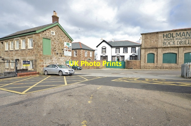 Photo 6"x4" Holman Bros Works - Camborne Camborne c2014 P2