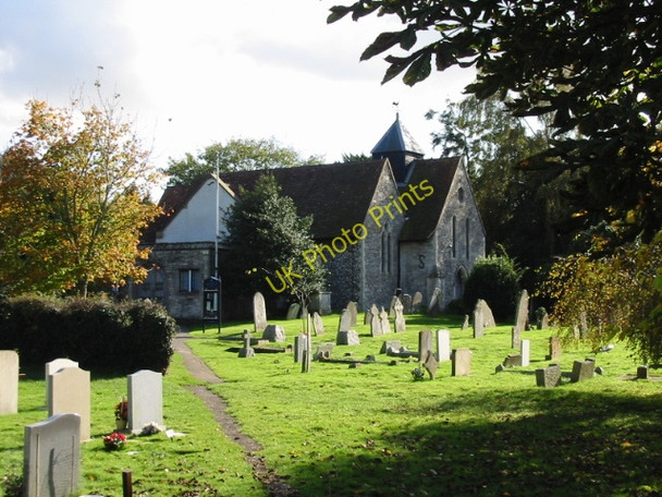 Photo 6"x4" Fishbourne church dedicated to St Peter and St Mary Chichester c2008
