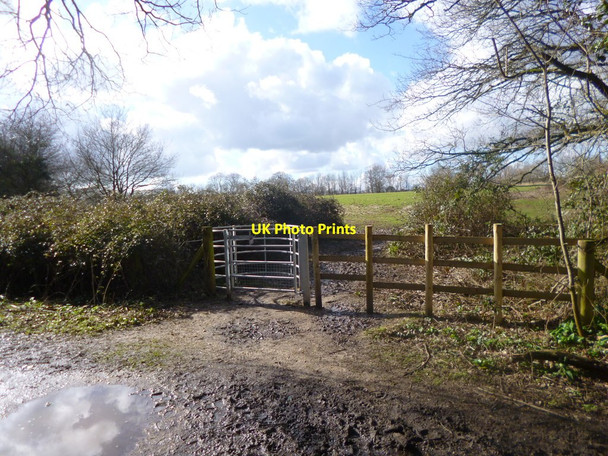 Photo 6"x4" Testwood, kissing gate Totton c2014