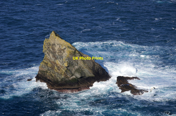 Photo 6"x4" Stackingro, Hermaness Burrafirth c2014