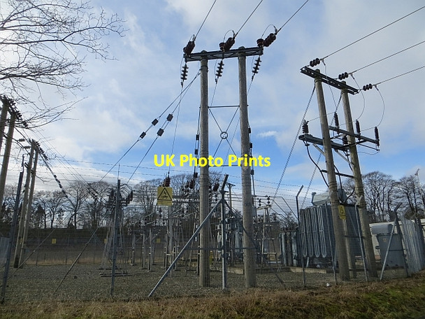 Photo 6"x4" Substation, Blairgowrie Blairgowrie c2014