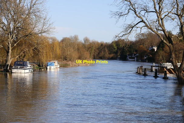 Photo 6"x4" Looking to Cleeve Streatley\/SU5980 c2013
