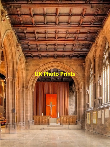 Photo 6"x4" Manchester Cathedral, South Aisle and Jesus Chapel Manchester c2014