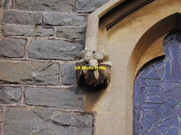 Photo 6"x4" Label Stop, All Saints Church Clevedon c2014 P1