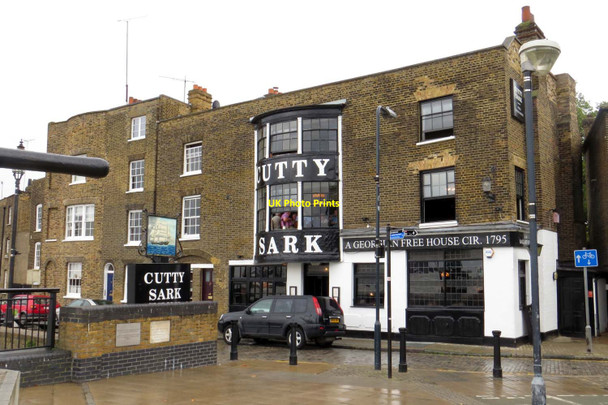 Photo 6"x4" The Cutty Sark on The Ballast Quay Greenwich\/TQ3977 c2013