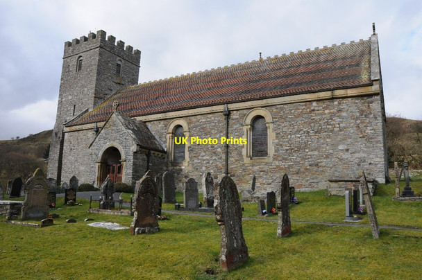 Photo 6"x4" Nantmel church Nantmel c2014