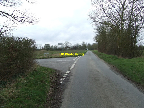 Photo 6"x4" Road Junction Maypole Green\/TM2767 c2014