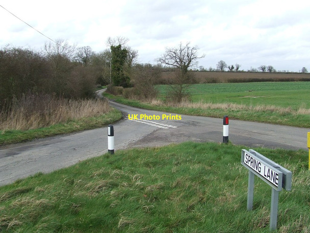 Photo 6"x4" Spring Lane Saxtead c2014