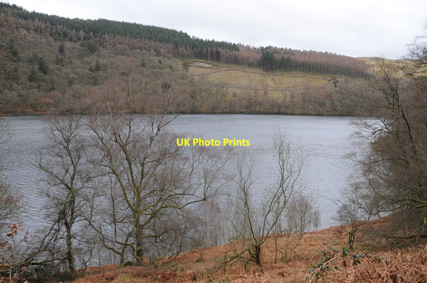 Photo 6"x4" Caban-coch Reservoir Elan Village c2014