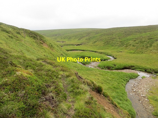 Photo 6"x4" Caochan L\u00c3\u00b9b Druim Allt Damh Dubh c2013