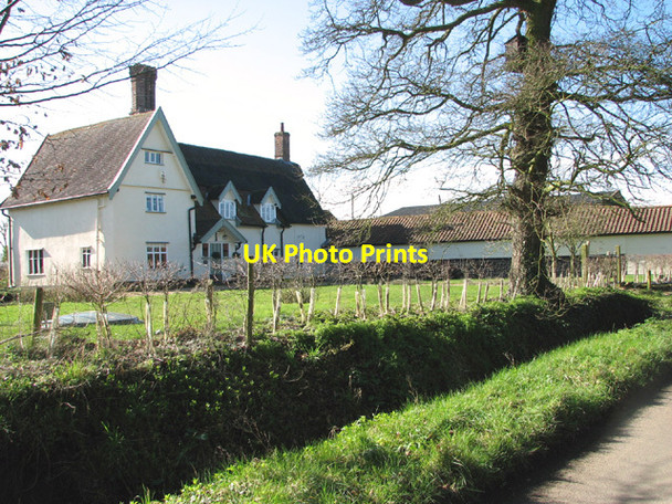 Photo 6"x4" St Mary's Farm Tacolneston c2014