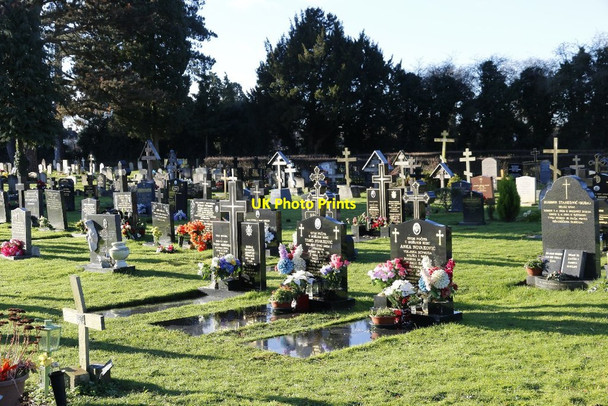 Photo 6"x4" Orthodox cemetery Cutteslowe c2014
