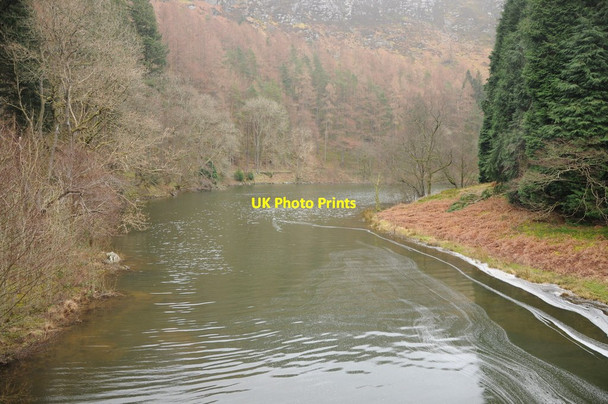 Photo 6"x4" Garreg-ddu Reservoir Elan Village c2014