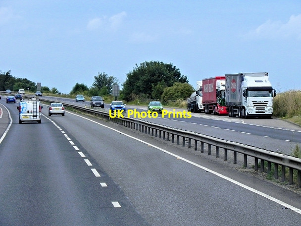 Photo 6"x4" Layby near Kennett Kennett c2013