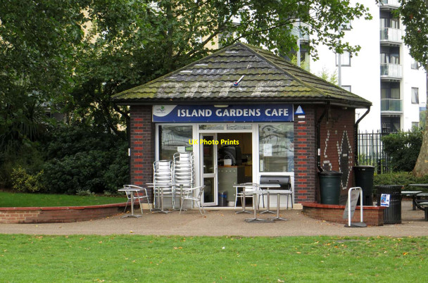 Photo 6"x4" Island Gardens Cafe Greenwich\/TQ3977 c2013