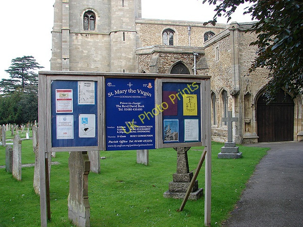 Photo 6"x4" Church of St Mary The Virgin Godmanchester c2008
