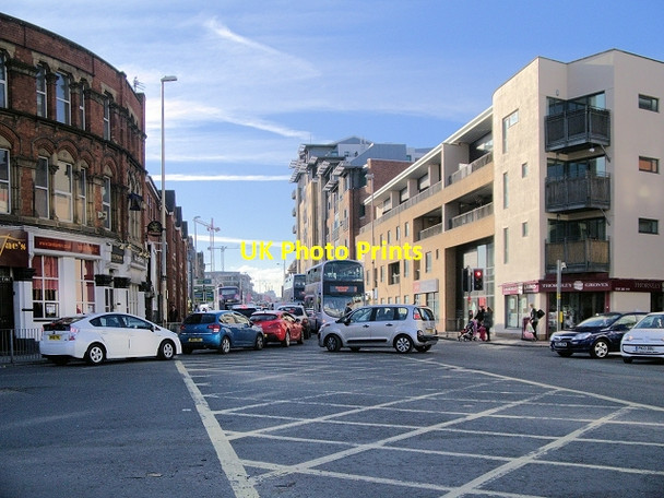 Photo 6"x4" Salford, Chapel Street Manchester c2014