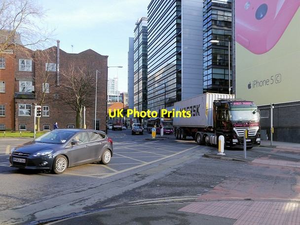 Photo 6"x4" Manchester, Quay Street (A34) Manchester c2014