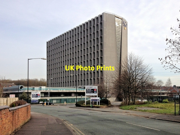 Photo 6"x4" Hexagon Tower, Blackley Blackley\/SD8602 c2014