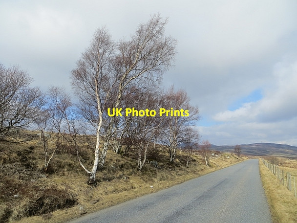 Photo 6"x4" Old A9, Glen Truim Dalwhinnie c2014