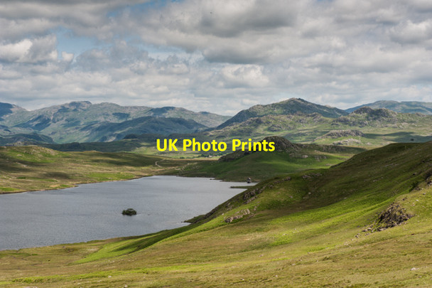 Photo 6"x4" Devoke Water from Birkby Fell Woodend\/SD1696 c2014