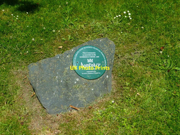 Photo 6"x4" Domesday plaque at Wanborough Wanborough\/SU9348 c2014