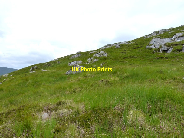 Photo 6"x4" View Northwards across hillside Br\u00e0igh Uladail c2014