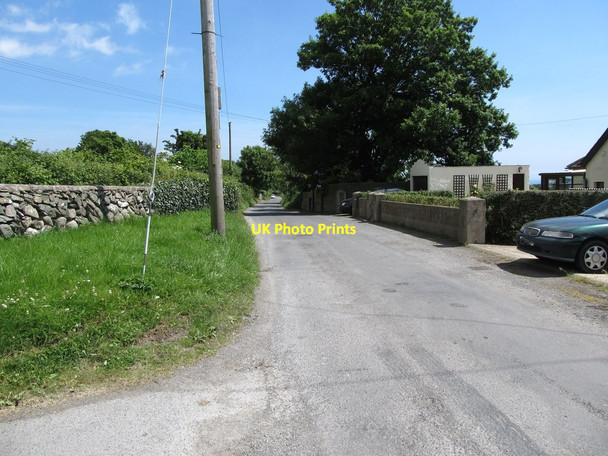 Photo 6"x4" View east along Killowen Old Road Rostrevor c2014