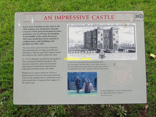 Photo 6"x4" An Impressive Castle Wardour c2014