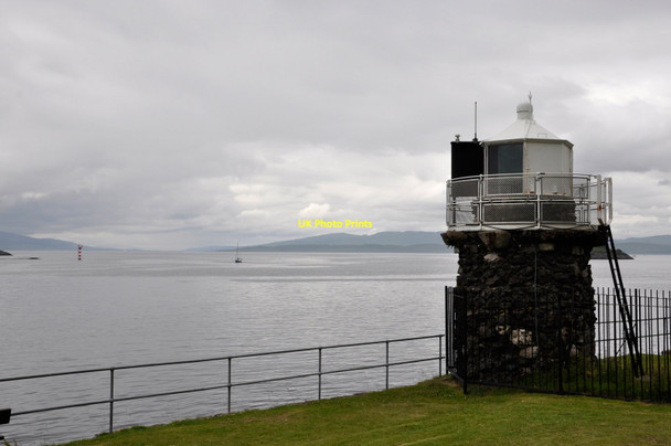 Photo 6"x4" Dunollie Light, Oban Bay Oban\/NM8630 c2014