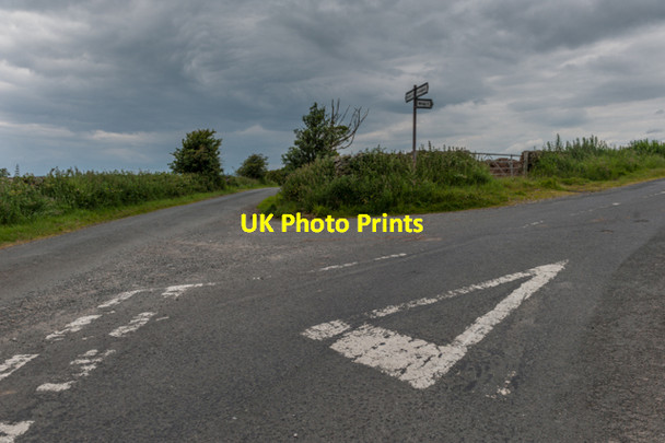 Photo 6"x4" Road Junction Moor Lane Butt Yeats c2014
