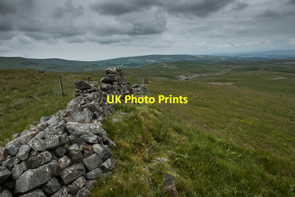 Photo 6"x4" Ruined wall on Hawkshead Hawkshead\/SD6360 c2014