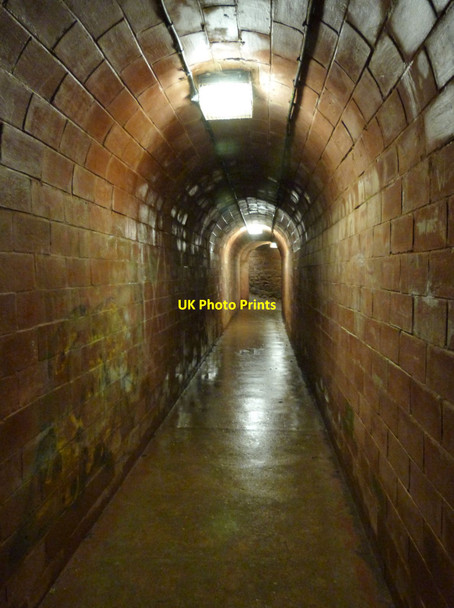 Photo 6"x4" The Ness foot tunnel, Shaldon Teignmouth c2014
