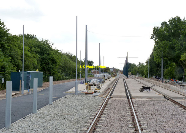 Photo 6"x4" Compton Acres tram stop West Bridgford c2014