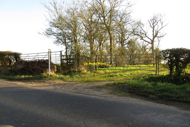 Photo 6"x4" Gate on the footpath to Barnard Gate Barnard Gate c2014