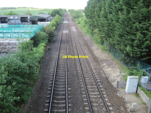 Photo 6"x4" Bletchington railway station (site), Oxfordshire Enslow c2014