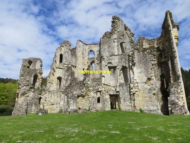 Photo 6"x4" Cut away Castle Wardour c2014