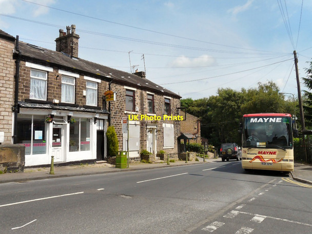Photo 6"x4" Lower Market Street, Broadbottom Charlesworth c2014
