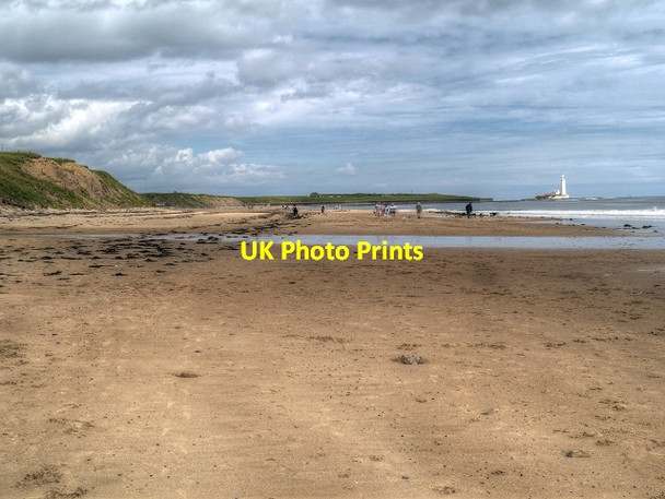 Photo 6"x4" The Beach at Whitley Bay Whitley Bay c2014