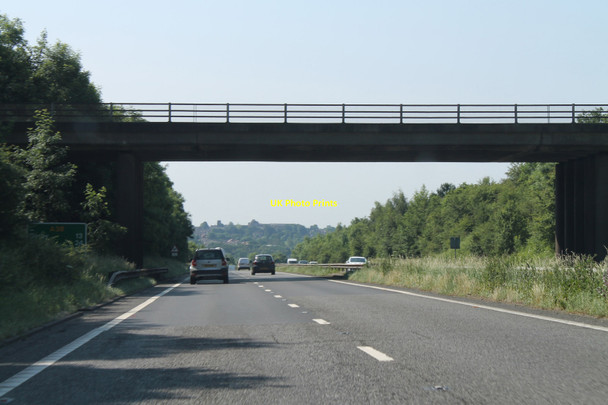Photo 6"x4" B6016 bridge over A38 Alfreton c2014