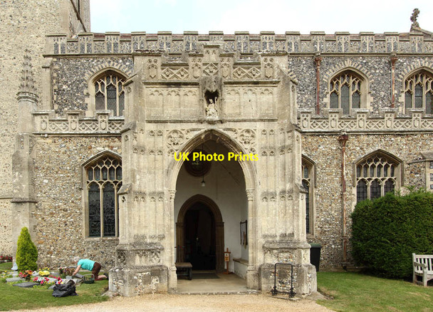 Photo 6"x4" St Nicholas, Rattlesden - Porch Rattlesden c2014