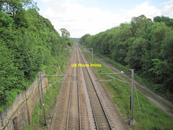 Photo 6"x4" Apperley Bridge & Rawdon railway station (site), Yorkshire Yeadon c2014