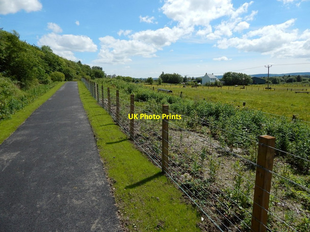 Photo 6"x4" Cycle path at Colgrain Craigendoran c2014 P1