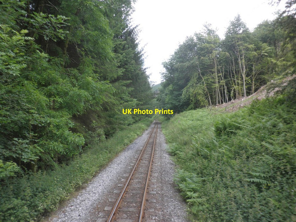 Photo 6"x4" Brecon Mountain Railway, above Pentwyn Reservoir Pontsticill c2014