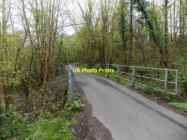 Photo 6"x4" Bridge over a small tributary of the Afon Cynon, Llwydcoed Aberdare\/Aberdar c2014