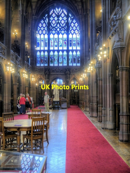 Photo 6"x4" The Historic Reading Room, John Rylands Library Manchester c2014