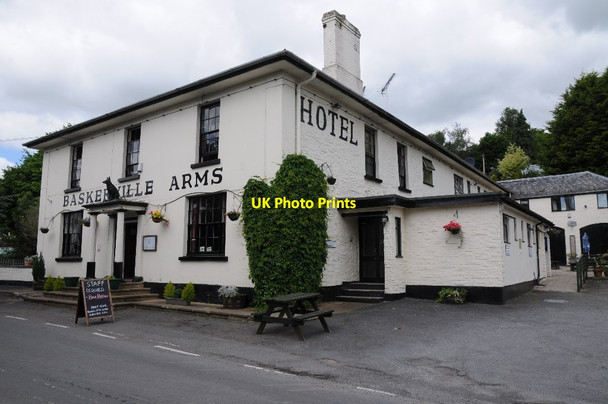 Photo 6"x4" Baskerville Arms Hotel, Clyro Hay-on-Wye\/Y Gelli Gandryll c2014