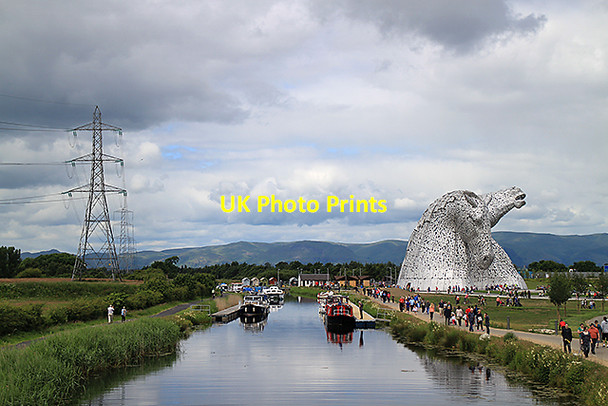 Photo 6"x4" Forth and Clyde Canal Falkirk c2014