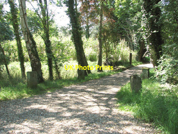 Photo 6"x4" Access to houses on Wacton Green Wacton\/TM1791 c2014